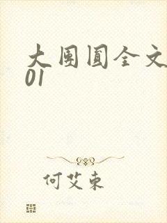 大团圆全文阅读01封面