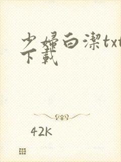 少妇白洁txt下载