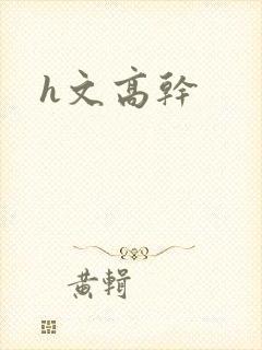 h文高干封面