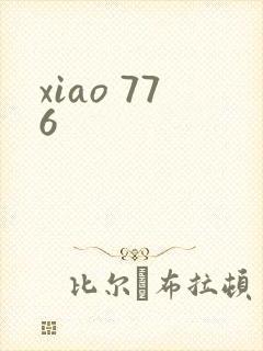 xiao 776封面