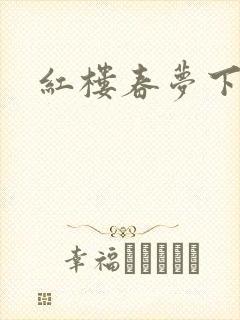 红楼春梦下载封面