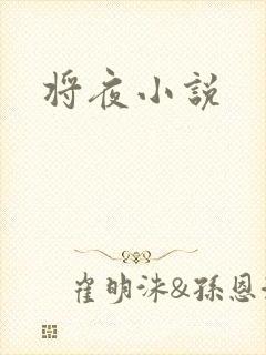 将夜小说封面