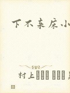 下不来床小说封面