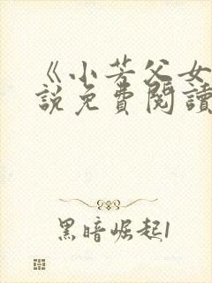 《小芳父女》小说免费阅读封面
