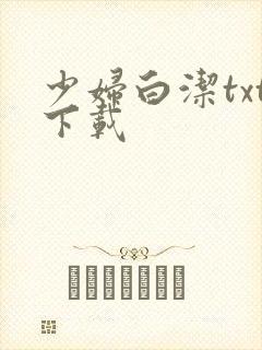 少妇白洁txt下载封面