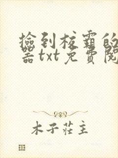 捡到校霸的遥控器txt免费阅读by阳阳