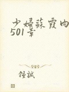 少妇苏霞肉欲第501章