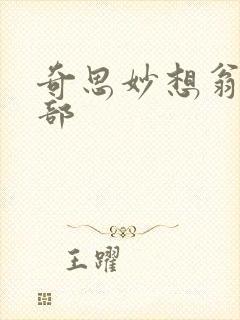 奇思妙想翁十三部