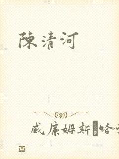 陈清河