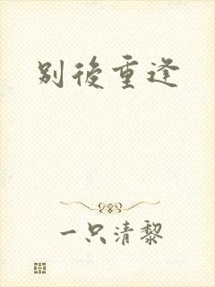 别后重逢