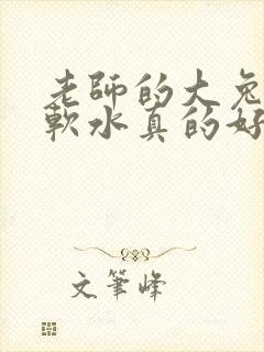 老师的大兔子好软水真的好多
