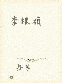 李根硕封面