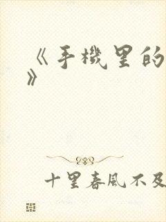 《手机里的秘密》