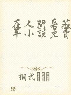 在人间采薇陆三平小说免费阅读