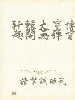 轩辕大宝传奇笔趣阁无弹窗