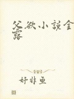 父欲小说金银花露封面