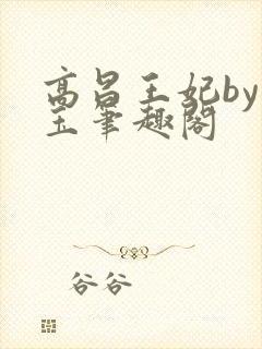 高昌王妃by黛玉笔趣阁