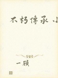 不朽传承 小说