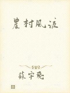 农村风流封面