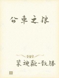 公车之狼封面