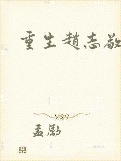 重生赵志敬