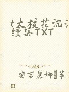 t大校花沉浮录续集TXT