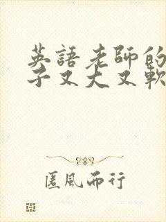 英语老师的小兔子又大又软
