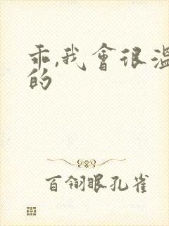 乖,我会很温柔的