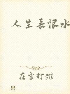 人生长恨水长东