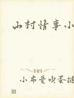 山村情事小说