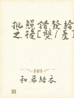 批照错发给情敌之后[双/产]