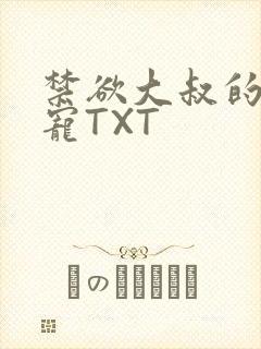 禁欲大叔的心尖宠TXT