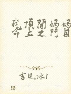 我顶开妈妈的生命上之门目录