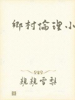 乡村伦理小说封面