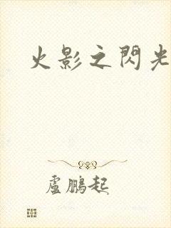 火影之闪光封面