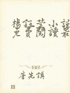 杨钰莹小说全文免费阅读最新章节封面