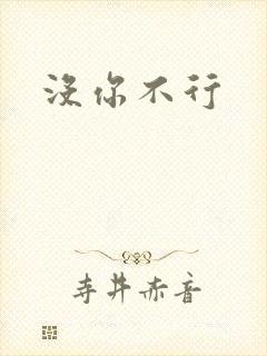 没你不行