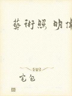 艺术照 明伟