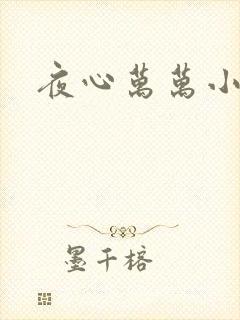 夜心万万小说