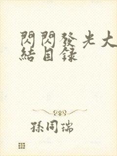 闪闪发光大团圆结目录