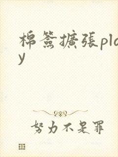 棉签扩张play