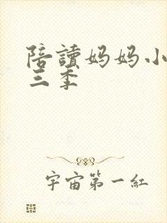 陪读妈妈小说第三季