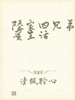 陆家四兄弟的甜蜜生活封面