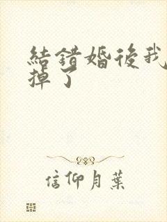 结错婚后我离不掉了