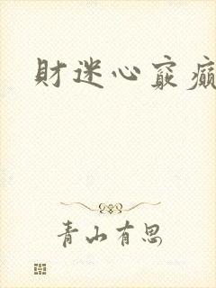 财迷心窍癫婆封面