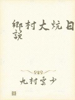 乡村大炕日b小说封面