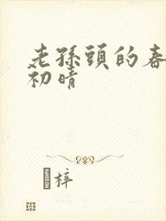 老孙头的春天林初晴