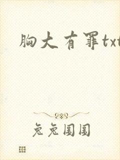 胸大有罪txt