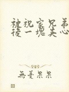 被祝家兄弟共享后一块夹心饼封面