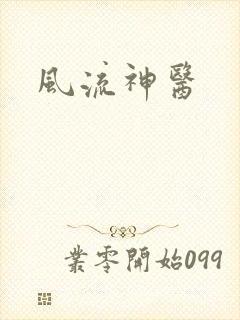 风流神医封面